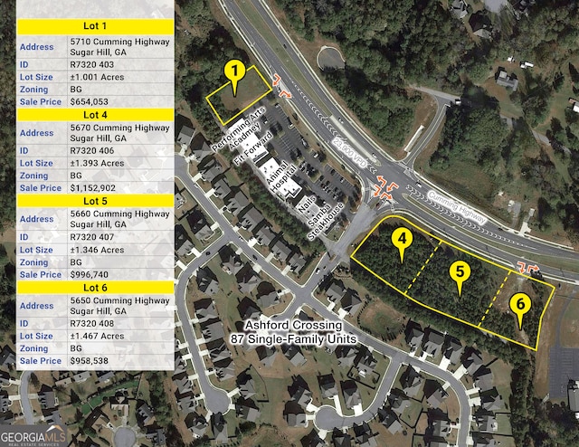 5670 Cumming Hwy, Sugar Hill GA, 30518 land for sale