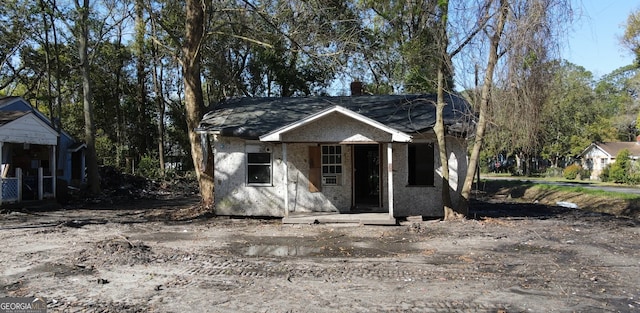 view of front of house