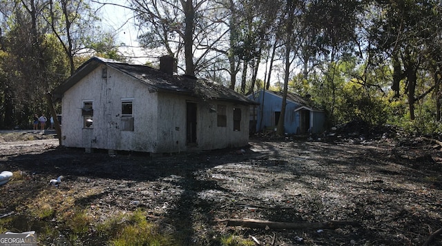 view of back of house