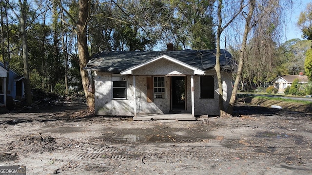 view of outdoor structure