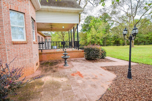 view of patio