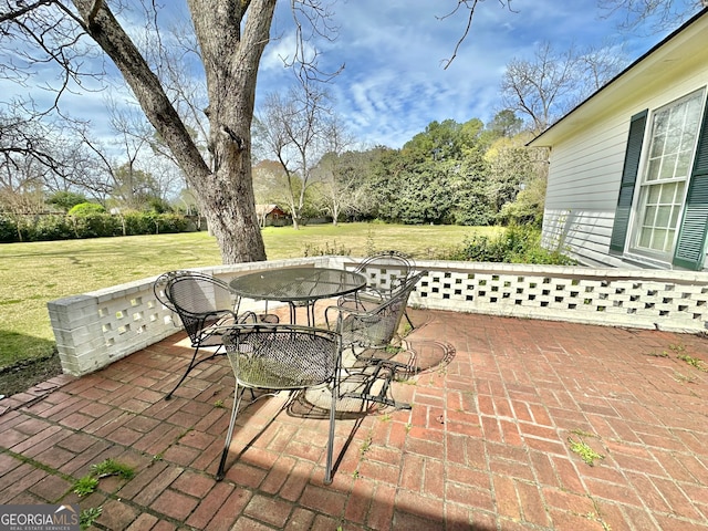 view of patio / terrace