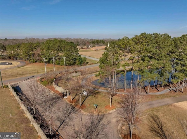 view of home's community with a pergola and a mail area