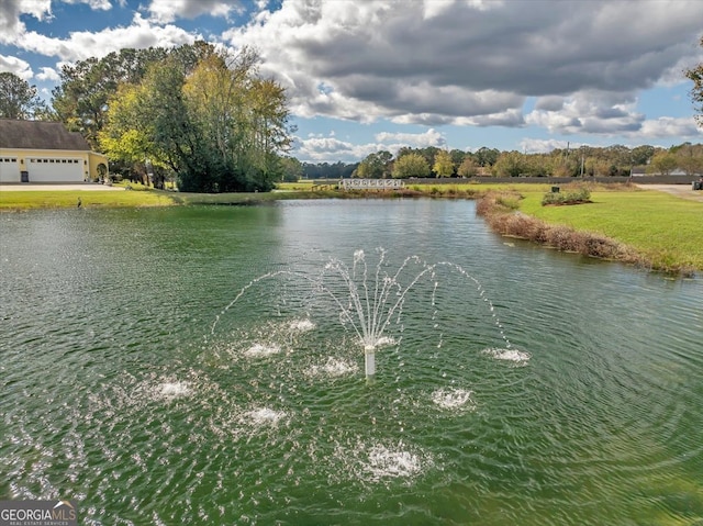 property view of water