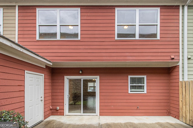 view of rear view of house