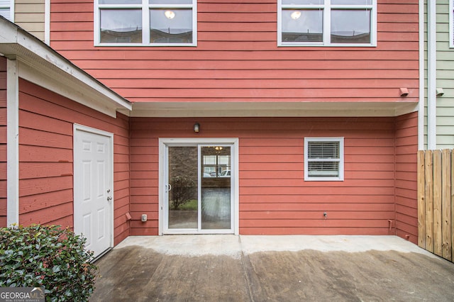 exterior space featuring a patio area