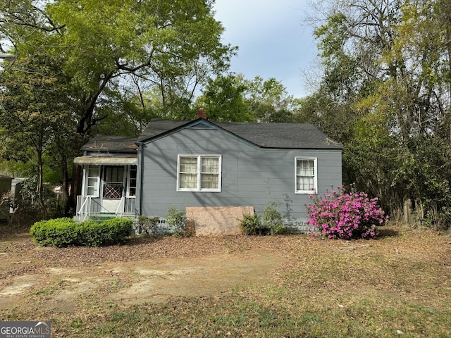 view of home's exterior