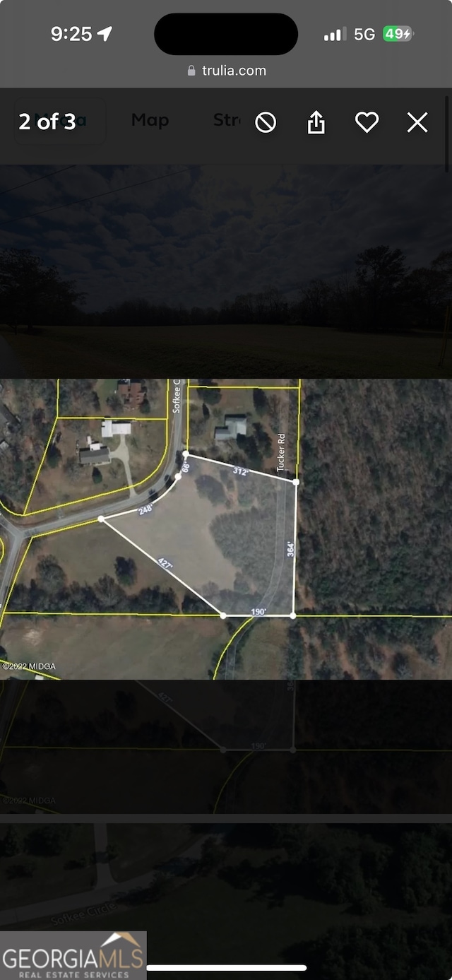 2211 Sofkee Cir, Lizella GA, 31052 land for sale