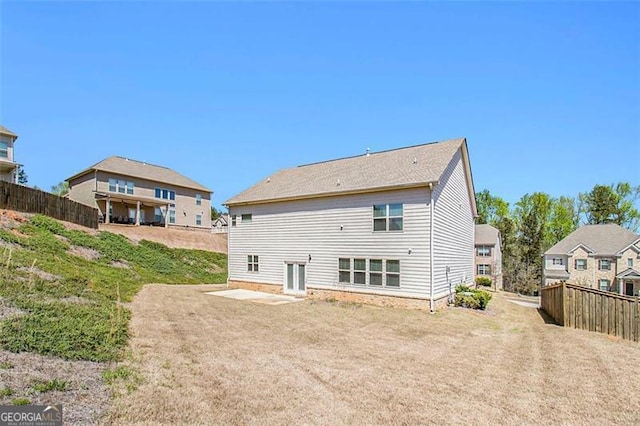 view of back of house