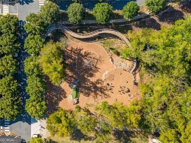 view of birds eye view of property