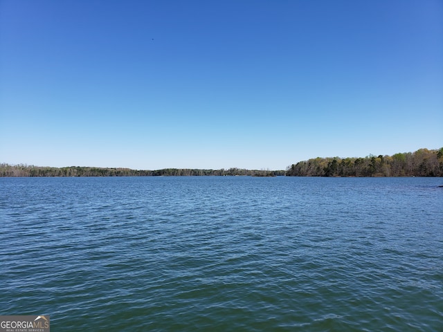 view of property view of water