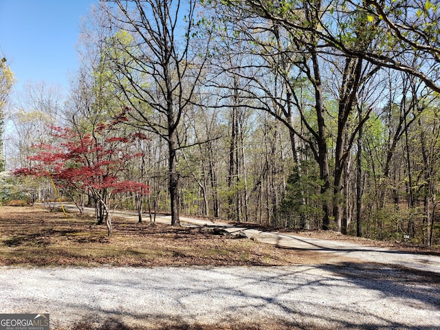 view of road