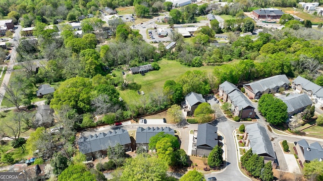 view of aerial view