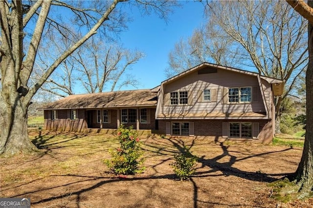 view of back of house