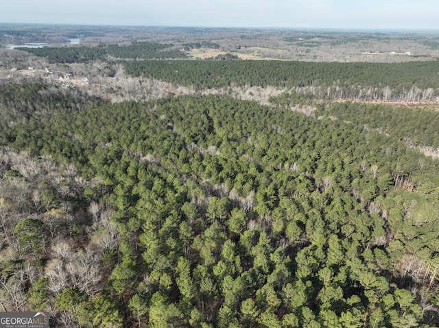 view of aerial view