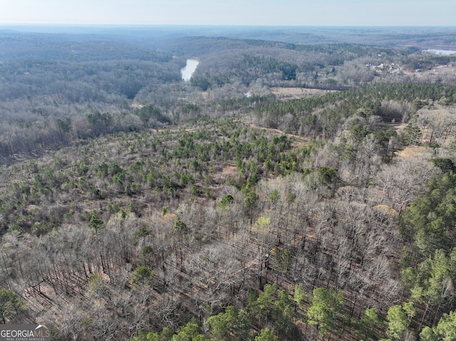 view of aerial view