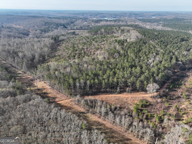 view of aerial view