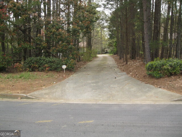 view of road