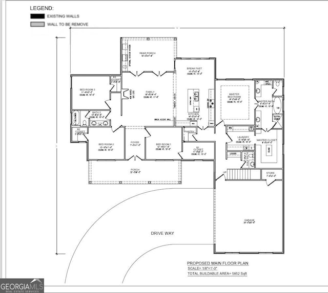 LOT42450 Beachwood Dr Lot 43, Cornelia, GA 30531 - floor plan