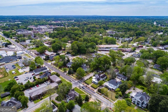 aerial view