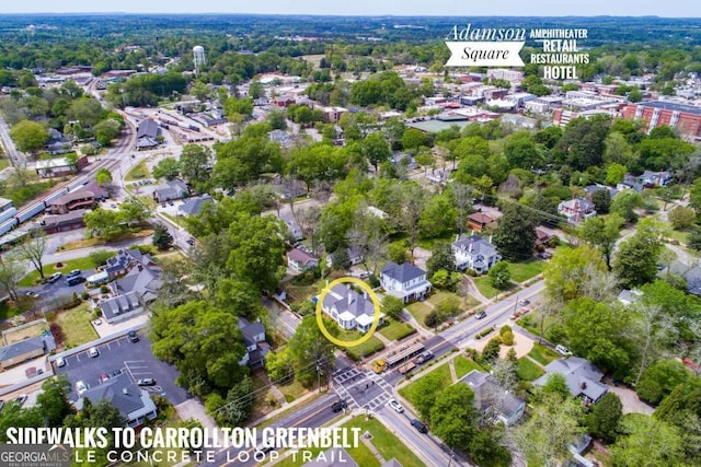 315 Dixie St, Carrollton, GA 30117 - bird's eye view
