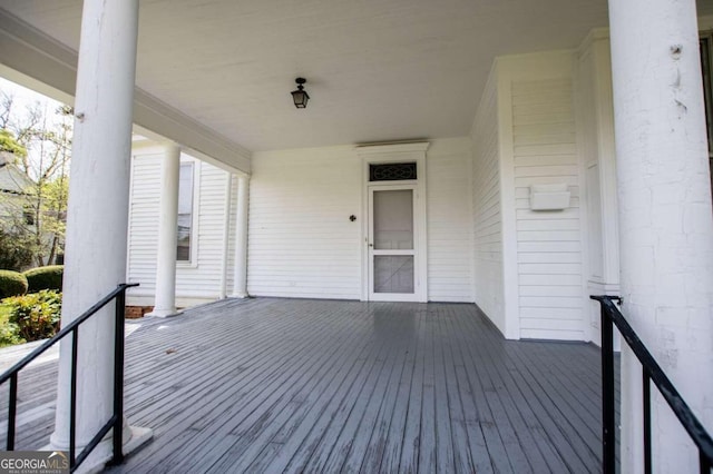 315 Dixie St, Carrollton, GA 30117 - view of wooden deck