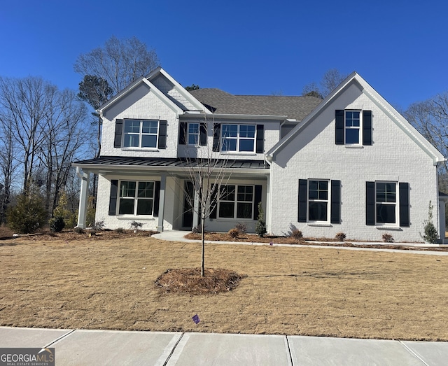 view of front of house with a porch