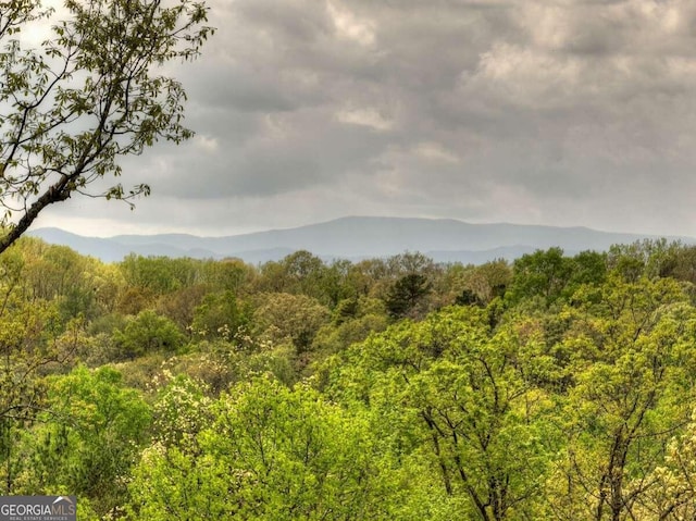 view of mountain view