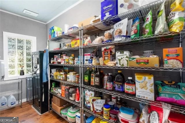 view of storage room