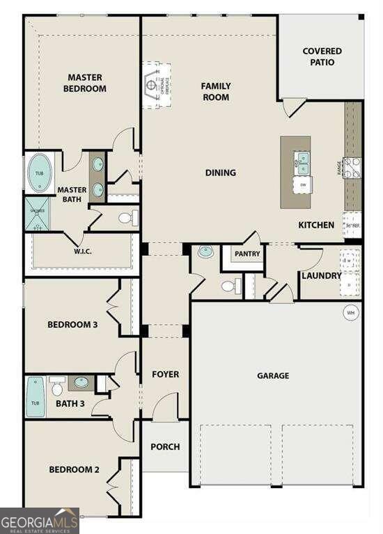 168 Chapman Ridge Rd, Macon, GA 31211 - floor plan / room layout