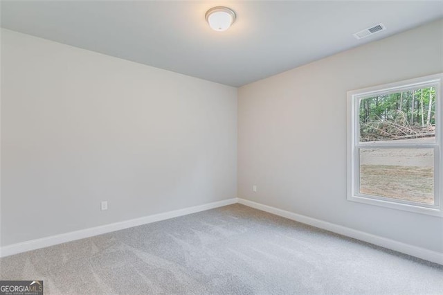 empty room featuring carpet