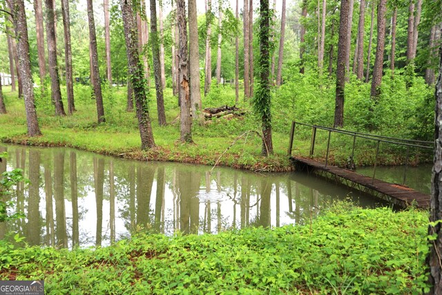 view of water feature