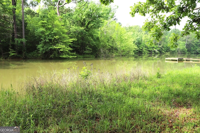 view of nature with a water view