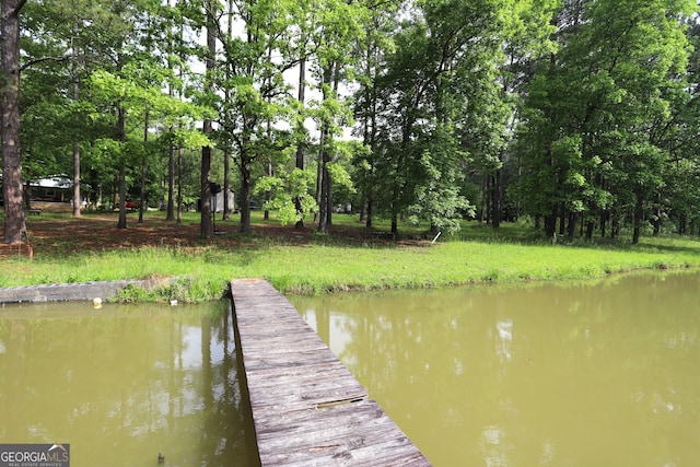 350 County Road 700, Cedar Bluff, AL 35959 - dock area featuring a water view