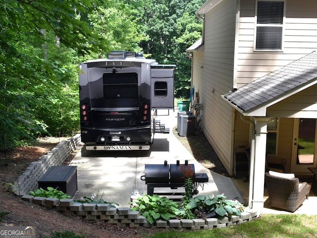 view of patio / terrace with cooling unit