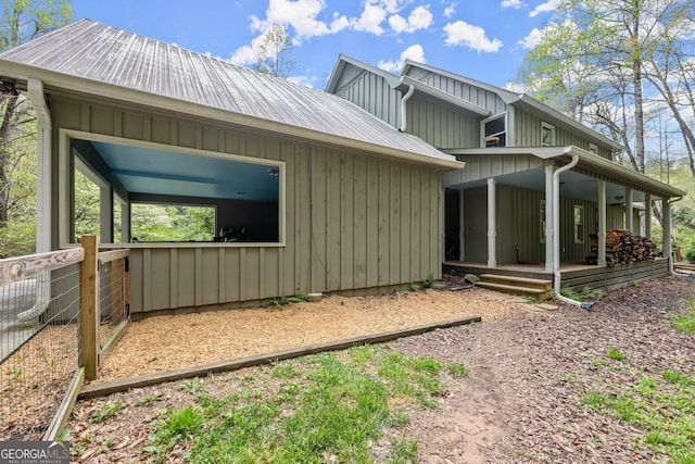 view of rear view of house