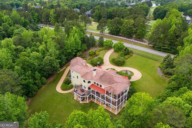 view of bird's eye view