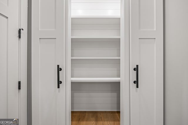 view of closet