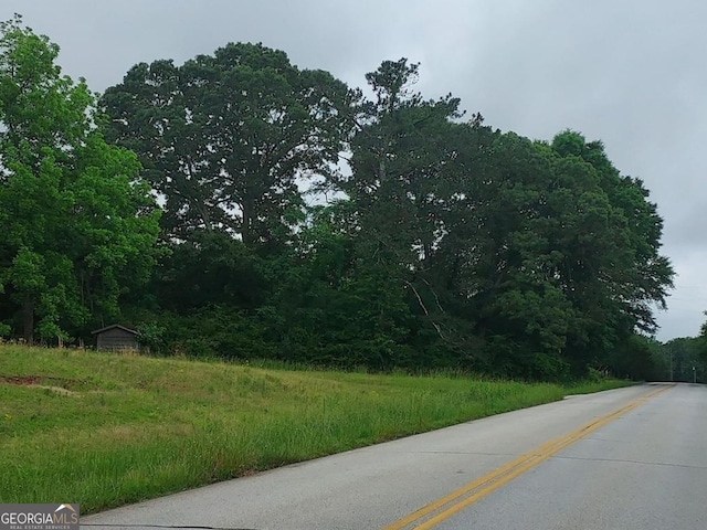 view of road