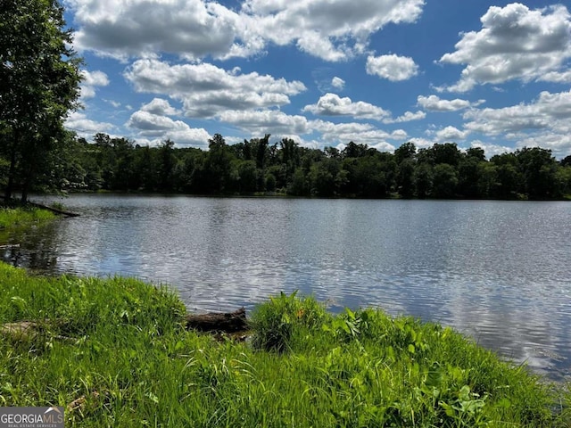 view of water view