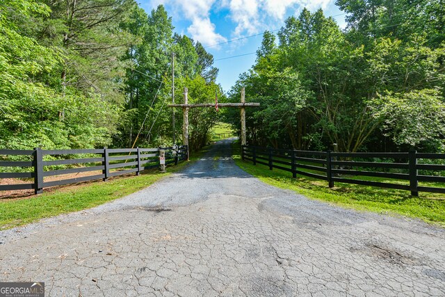 view of road