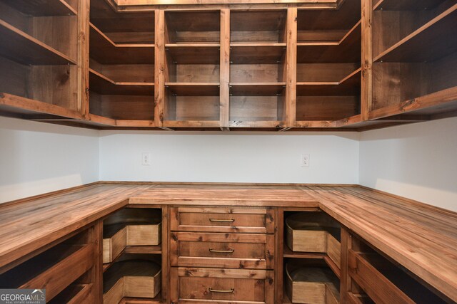 view of pantry