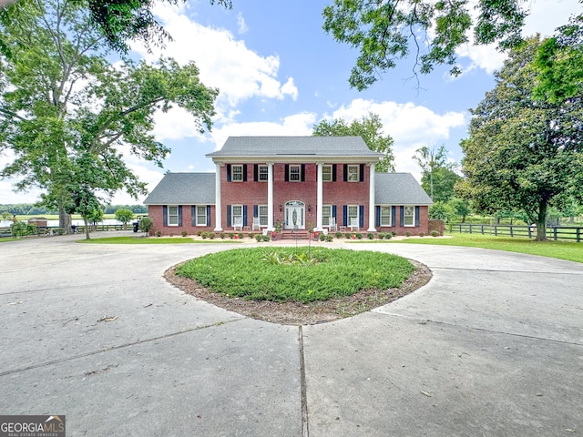 view of colonial house