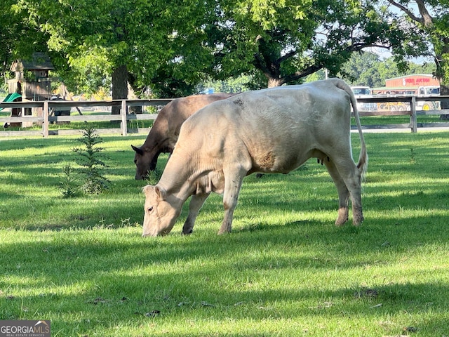 view of stable