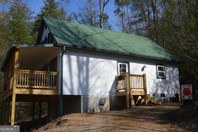 view of back of house