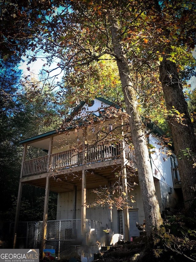 view of back of house