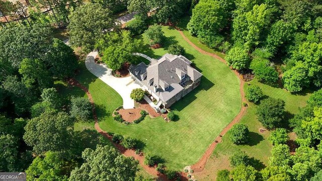 view of subject property