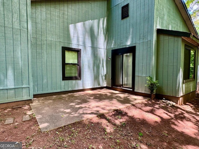 exterior space with a patio area