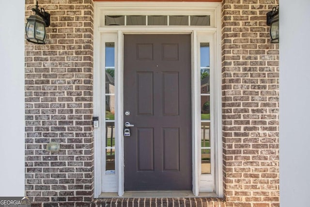 view of property entrance