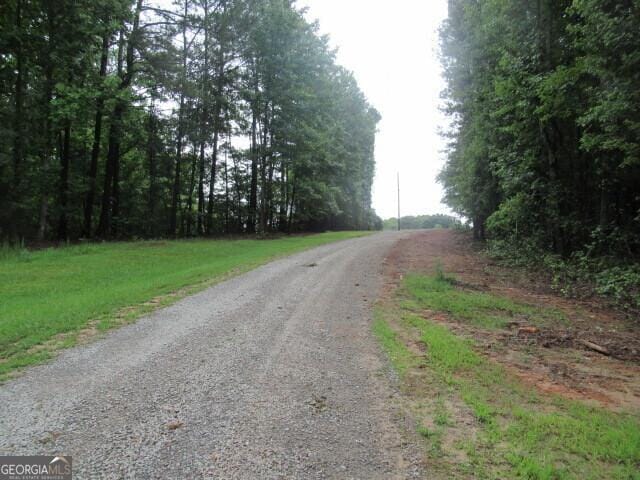 view of road